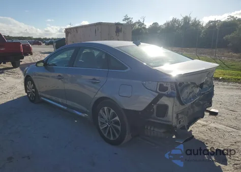 2017 Hyundai Sonata Sport из США, поврежденный, VIN 5NPE34AF1HH484945